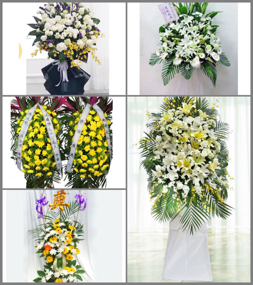 福建泉州永春县东平镇霞林村白事花篮预定
